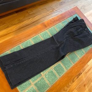 Dark rinse Converse One Star jeans, size 30”, 8” rise, 30.5” inseam